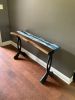 Custom WAVEY! black walnut console table! | Tables by Pelican State Woodworks