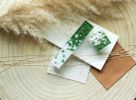 Pebble Gold Fleck Olive Square Knob | Hardware by Windborne Studios. Item made of stone & glass
