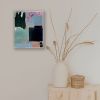 Pink Flower Above It All | Mixed Media in Paintings by Nicole Simms