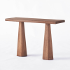 Hexagon Console Table Stained Ash | Work by District Loom