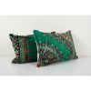 Pair Soft Vintage Velvet Pillow, Large Soft Cushion Cover | Sham in Linens & Bedding by Vintage Pillows Store. Item made of cotton with fiber