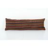 Oriental Boho pillow Wool Cushion cover, Extra Long Turkish | Sham in Linens & Bedding by Vintage Pillows Store. Item made of cotton with fiber