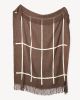 Ladder Throw - Coffee | Linens & Bedding by MINNA