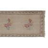 Vintage Aubusson Floral Kilim Runner 1'11" X 13'11" | Runner Rug in Rugs by Vintage Pillows Store. Item composed of cotton & fiber