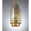 QZ7507 Vitti Mirrored Glass Chandelier | Chandeliers by Alan M