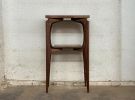 Modern Wood Console Table: Sculptural Entryway Sofa Table, USA made | Tables by Marco Bogazzi