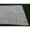 Vintage Hand Knotted Turkish Oushak Rug | Area Rug | Rugs by Vintage Pillows Store. Item composed of cotton