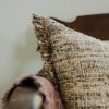 Natural Wild Silk Lumbar 17x26 | Throw in Linens & Bedding by Vantage Design