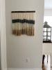 Abstract dip dye wall hanging | Macrame Wall Hanging in Wall Hangings by Mpwovenn Fiber Art by Mindy Pantuso. Item made of fiber