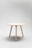 Round Coffee Table Made of Solid Oak | Tables by Manuel Barrera Habitables. Item composed of oak wood