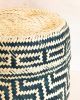 Small Oaxacan Woven Basket - Black | Storage Basket in Storage by MINNA