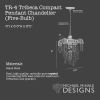 Tribeca Compact Chandelier Pendant (5 Bulb) | Chandeliers by Michael McHale Designs. Item made of steel with glass