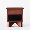 V Bedside Table Beech | Work by District Loom