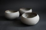 Bowl "Pebble" - organic natural shape stoneware in grey | Dinnerware by Laima Ceramics. Item made of stoneware compatible with minimalism and contemporary style