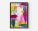 Held in the Quiet 18x24in – Contemporary Abstract Painting | Oil And Acrylic Painting in Paintings by Abby May