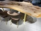 Ash Wood Table - Live Edge Wood Table - Custom Table | Dining Table in Tables by Tinella Wood. Item composed of wood and steel in mid century modern or contemporary style