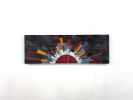 Sunset on Jupiter | Wall Sculpture in Wall Hangings by StainsAndGrains. Item composed of wood in contemporary or industrial style