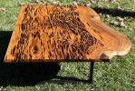 STUNNING! IN STOCK One of a kind pecky sinker Cypress coffee table | Tables by Pelican State Woodworks