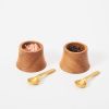 Pinch Bowls with spoons Set of 2 | Dinnerware by The Collective