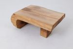 Side Table, Organic, Live-Edge, Walnut, Rustic, Minimalist Handmade | Tables by Logniture
