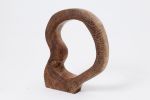 Still Stand Abstract Wood Sculpture, Chainsaw Carved, Walnut | Sculptures by Logniture