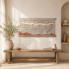 Vegan Textile Art - KIM | Wall Hangings by Rianne Aarts / Teddy and Wool Studio. Item composed of cotton