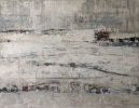 Hiver | Oil And Acrylic Painting in Paintings by Sophie DUMONT.. Item compatible with minimalism and contemporary style