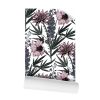 IVI Bouquet - Water Lily, Larkspur, Daisy w/ Cannabis Leaves | Wallpaper in Wall Treatments by Sean Martorana. Item made of paper