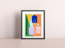 Paradise 2 Art Print | Prints by Britny Lizet. Item made of paper compatible with boho and contemporary style