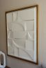 No. 02 Japandi Plaster Wall Relief - Scandinavian Neutral Decor | Wall Sculpture in Wall Hangings by Joseph Aurelius