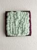 Woven Tile- Fluff Series no. 11 | Wall Sculpture in Wall Hangings by Mpwovenn Fiber Art by Mindy Pantuso