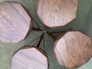 Tripod Stool, tabouret, Distressed Wood Counter stool, USA made | Chairs by Marco Bogazzi