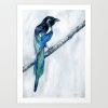 The Collector | Prints by Brazen Edwards Artist. Item made of canvas & paper