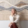 Woven Textile Art - KATIE | Macrame Wall Hanging in Wall Hangings by Rianne Aarts. Item composed of cotton and fiber