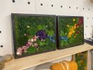 Wall Art Decor Moss Plants Dried Flower Art, Indoor Green | Living Wall in Plants & Landscape by Sarah Montgomery