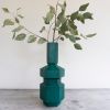 Vase Hexad 26 - Deep Jungle Green | Vases & Vessels by Tropico Studio