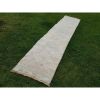 Vintage Handwoven Anatolian Oushak Herki Distressed | Runner Rug in Rugs by Vintage Pillows Store. Item composed of cotton and fiber