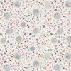 Pop Rocks, Salmon | Fabric in Linens & Bedding by Philomela Textiles & Wallpaper. Item made of cotton