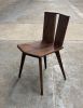 Modern Solid Wood Dining Chair: Hand-Sculpted, USA Made | Clock in Decorative Objects by Niaa