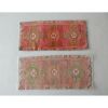 Pair of 2 Oushak Traditional Oriental Small Bedside Handmade | Area Rug in Rugs by Vintage Pillows Store. Item made of fabric & fiber