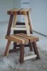Small Wooden Stool | Chairs by ROOM-3. Item composed of wood