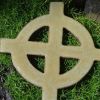 Ailm Celtic Knot Pottery Wall Hanging Textured Turquoise | Wall Sculpture in Wall Hangings by Studio Strietnberger / Knottery Pottery - Kathleen Streitenberger. Item composed of ceramic
