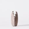 Concha Vase Grey Medium | Work by District Loom