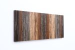 Natural Gradient : Reclaimed wood wall art | Wall Sculpture in Wall Hangings by Craig Forget. Item made of wood works with mid century modern & contemporary style