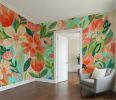 Happy Daisies —  Bold Florals Luxury Wallpaper | Wall Treatments by ELLE WALLS