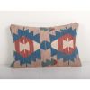 Anatolian Geometric Kilim Rug Pillow Cover, Vintage Handmade | Cushion in Pillows by Vintage Pillows Store