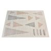 Handmade Jute Wool Flatweave, Neutral Ivory Area Carpet, Beige Textured Boho Decor | Area Rug in Rugs by Swiflo
