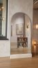 Travertine Mirror Stand | Decorative Objects by AYMARBLEDESIGN LLC