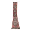 Vintage Geometric Design Turkish Anatolian Runner Rug | Rugs by Vintage Pillows Store. Item composed of cotton and fiber