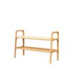 Storage wooden bench, Mid century modern bench | Benches & Ottomans by Plywood Project. Item composed of oak wood compatible with minimalism and mid century modern style